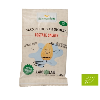 Roasted Salted Almonds BIO 100g