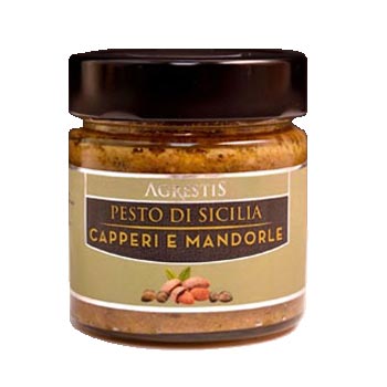 Pesto di Sicilia di Capperi e Mandorle 170g