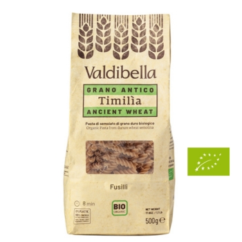 Fusilli di grano duro timilia 500 g BIO