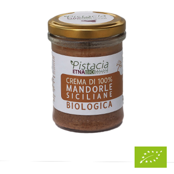 Crema di 100% Mandorle siciliane 180g BIO