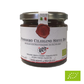 Pomodoro ciliegino semi secco 200 g BIO