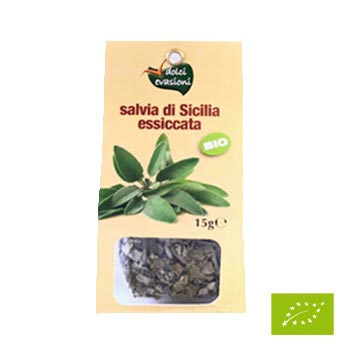 Salvia di Sicilia essiccata 15 g BIO