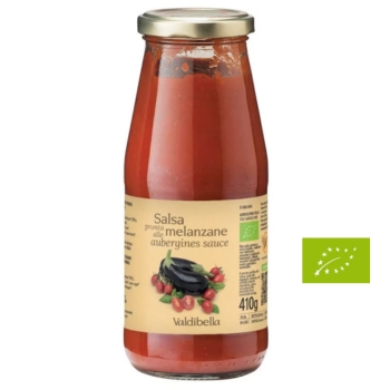 Salsa pronta Alle Melanzane BIO gr 410