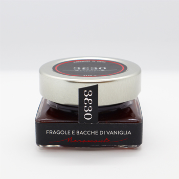 Confettura extra di fragole e bacche di vaniglia 60 g